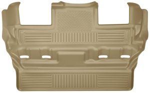 GMC Yukon Floor Mats - Rear - Husky Liners - WeatherBeater - Tan - 2015